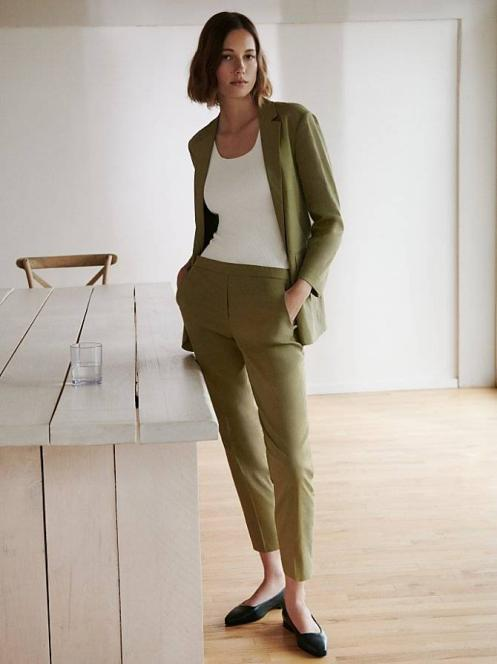 Camisole + Suit Jacket is The Best Match for Going out Shopping! - City ...